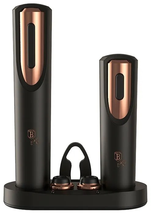 Berlinger Haus Tirbușon și pompă de vid pentru vinBlack Rose Collection