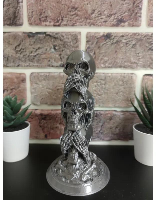 Figurina 3D  Three Skulls