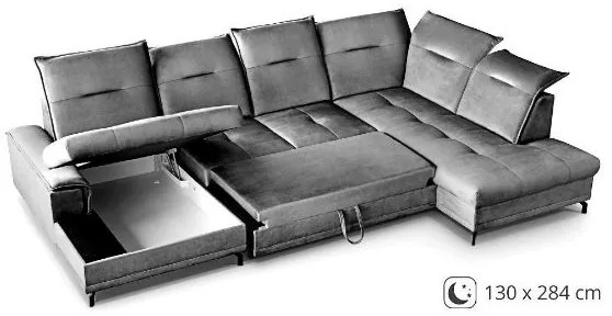 Coltar extensibil forma U verde olive Bruno