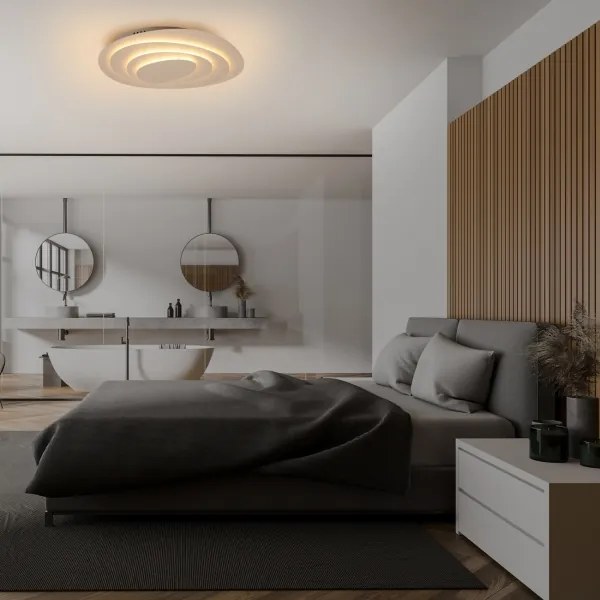 Brilagi - Plafonieră LED reglabilă Modern/67W/230V 46x55 cm + telecomandă