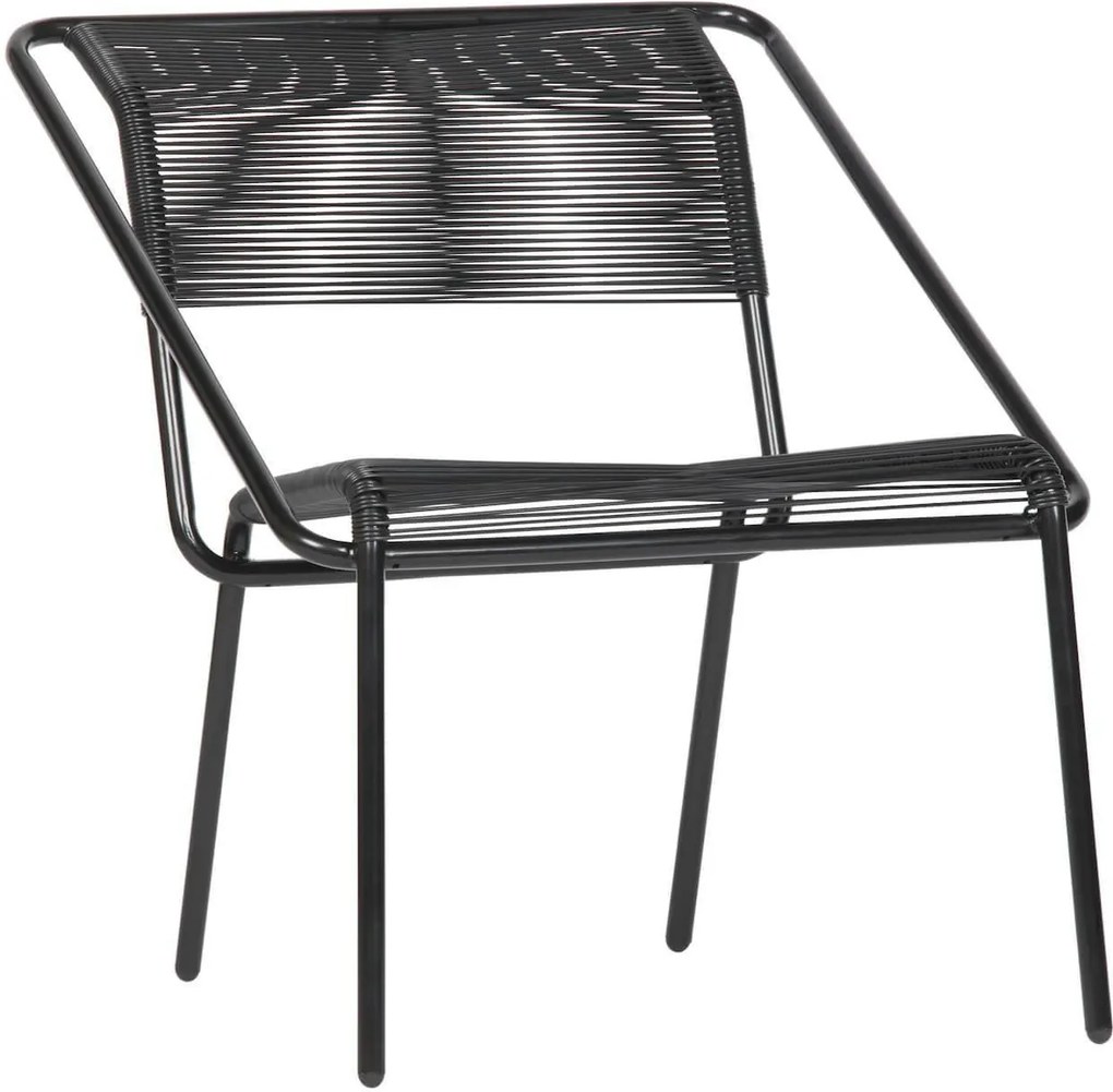 Fotoliu negru Wisp Arm Chair Black | BE PURE HOME