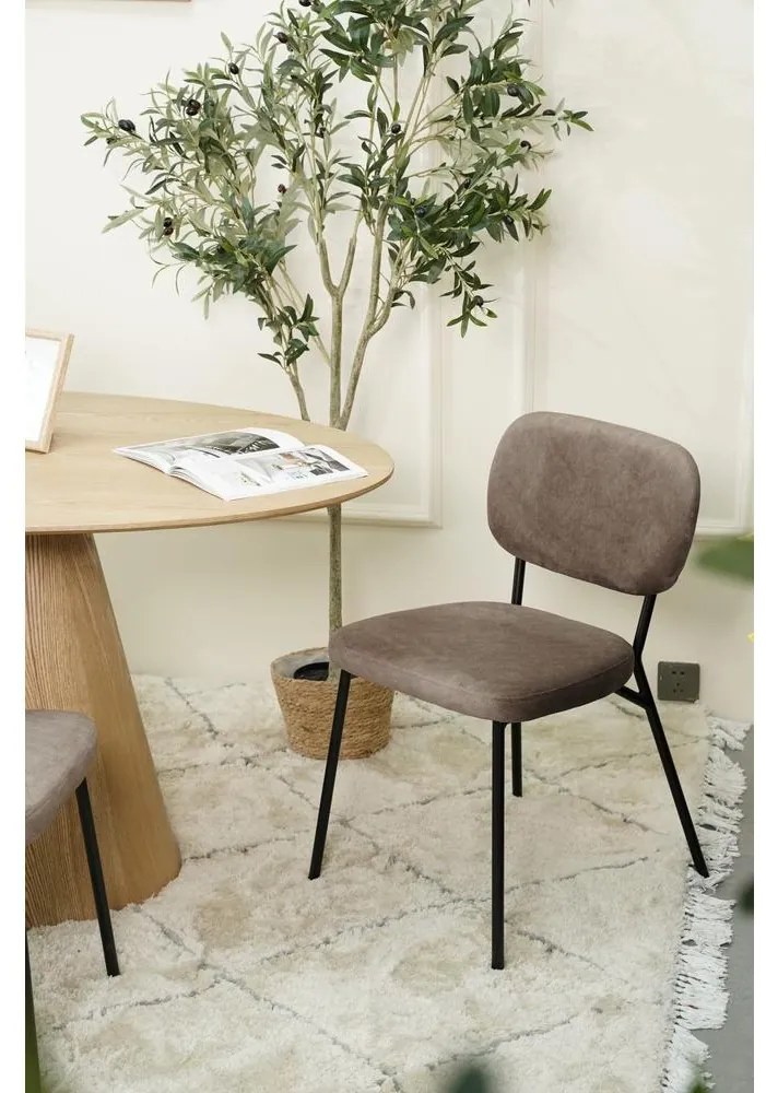 Scaun sufragerie Beverley  (maro). 1099155
