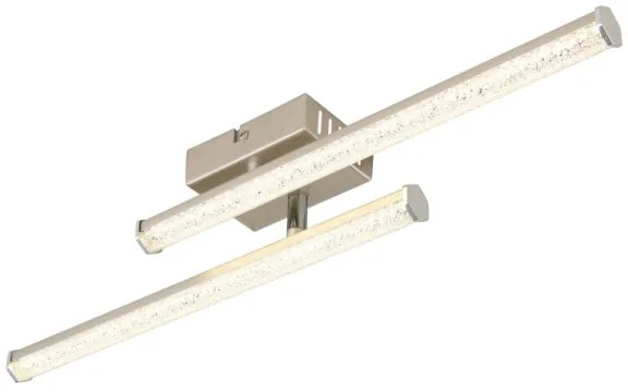 Plafonieră LED Globo 67346-12 KIRINA LED/12W/230V 4000K crom mat