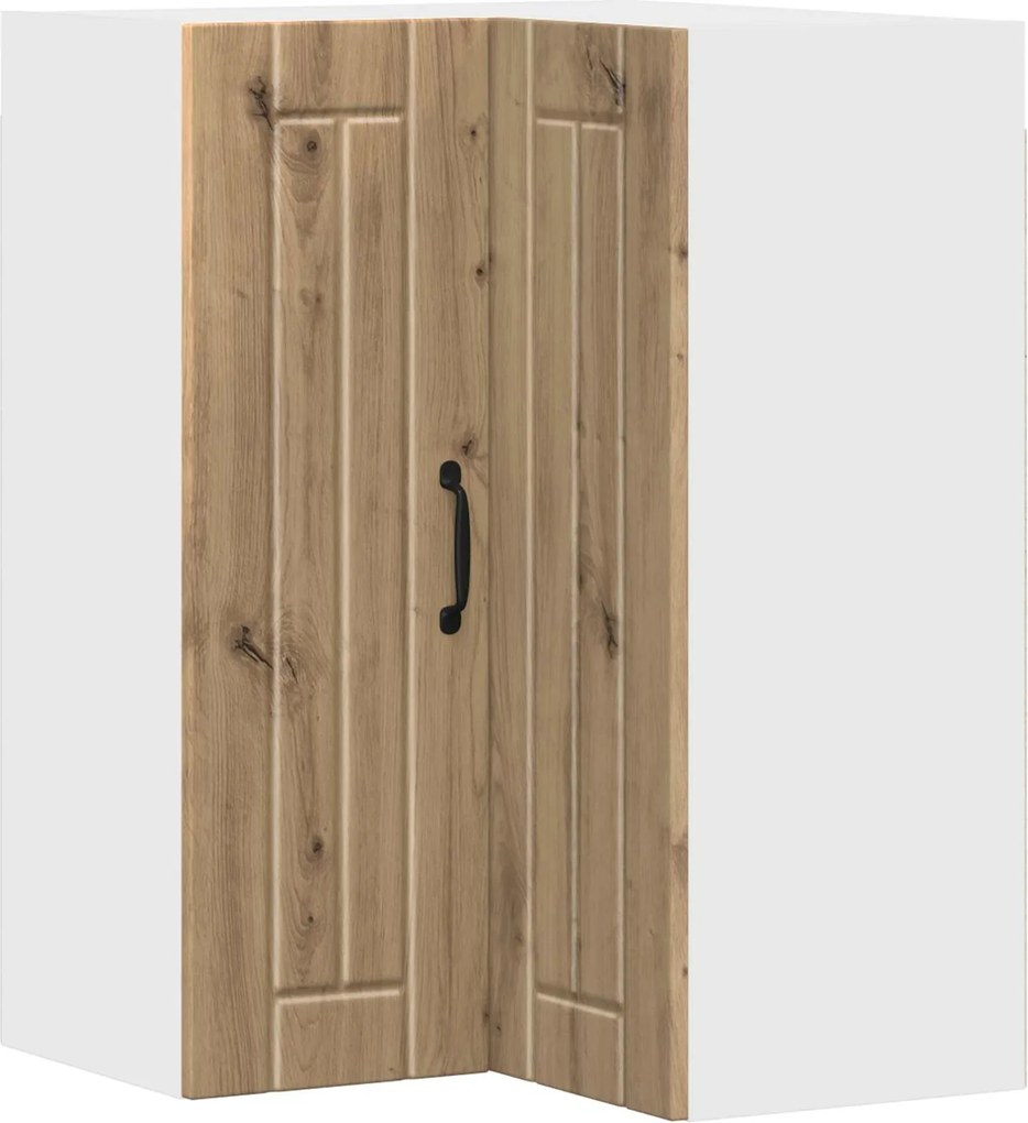 vidaXL Dulap de bucătărie Stejar Artizanal 57 x 57 x 80 cm