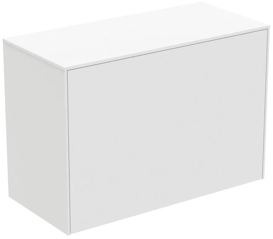 Dulap baza suspendat Ideal Standard Atelier Conca 1 sertar cu blat 80 cm alb mat