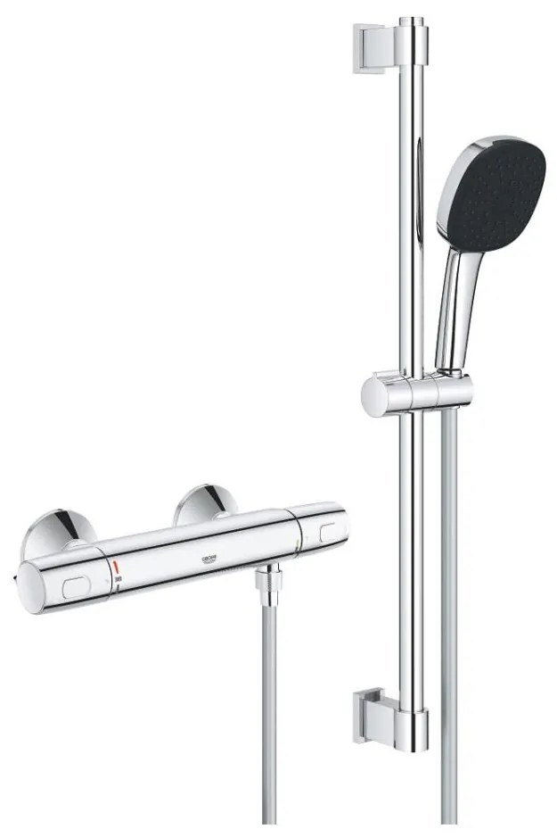 GROHE 34237003 - Baterie de duș termostatică PRECISION TREND, 150 mm, crom