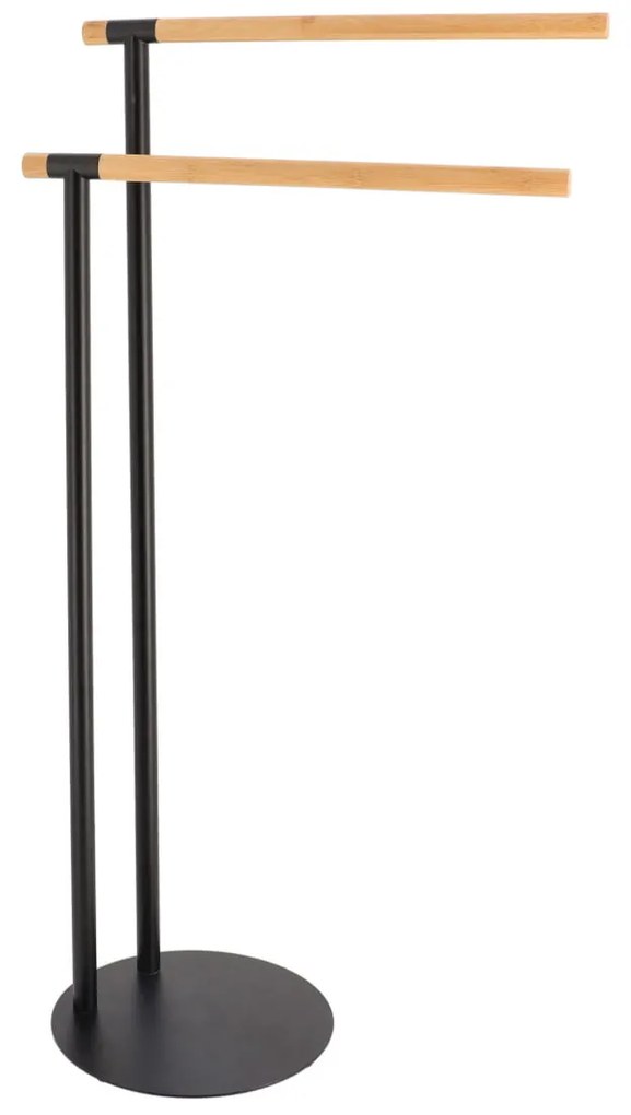 Suport pentru prosoape cu două brațe MAT, 77,5 x 39,5 x 22 cm