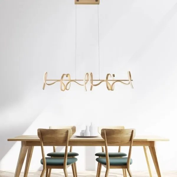 Lustră LED pe cablu dimabilă CURLS LED/40,8W/230V Leuchten Direkt 19033-60