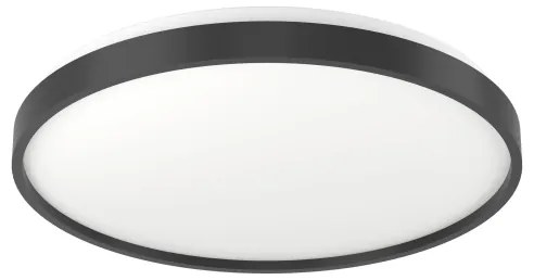 Eglo 300692 - Plafonieră LED RGBW MOZONCILLO-Z, 28,3 W, 230 V, neagră + telecomandă