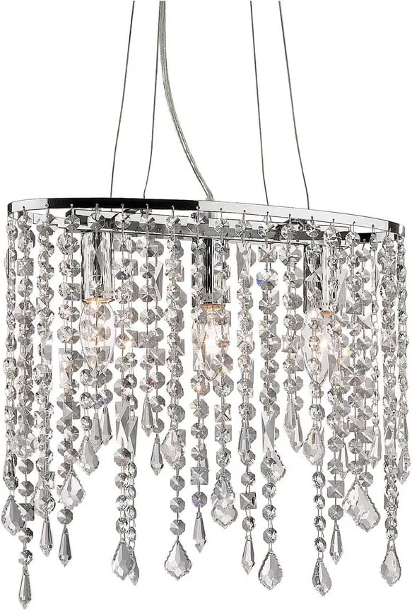 Lustră Evergreen Lights Chandelier Chrome