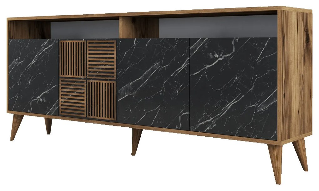 Dulap Millano (nuc + negru). 1062885