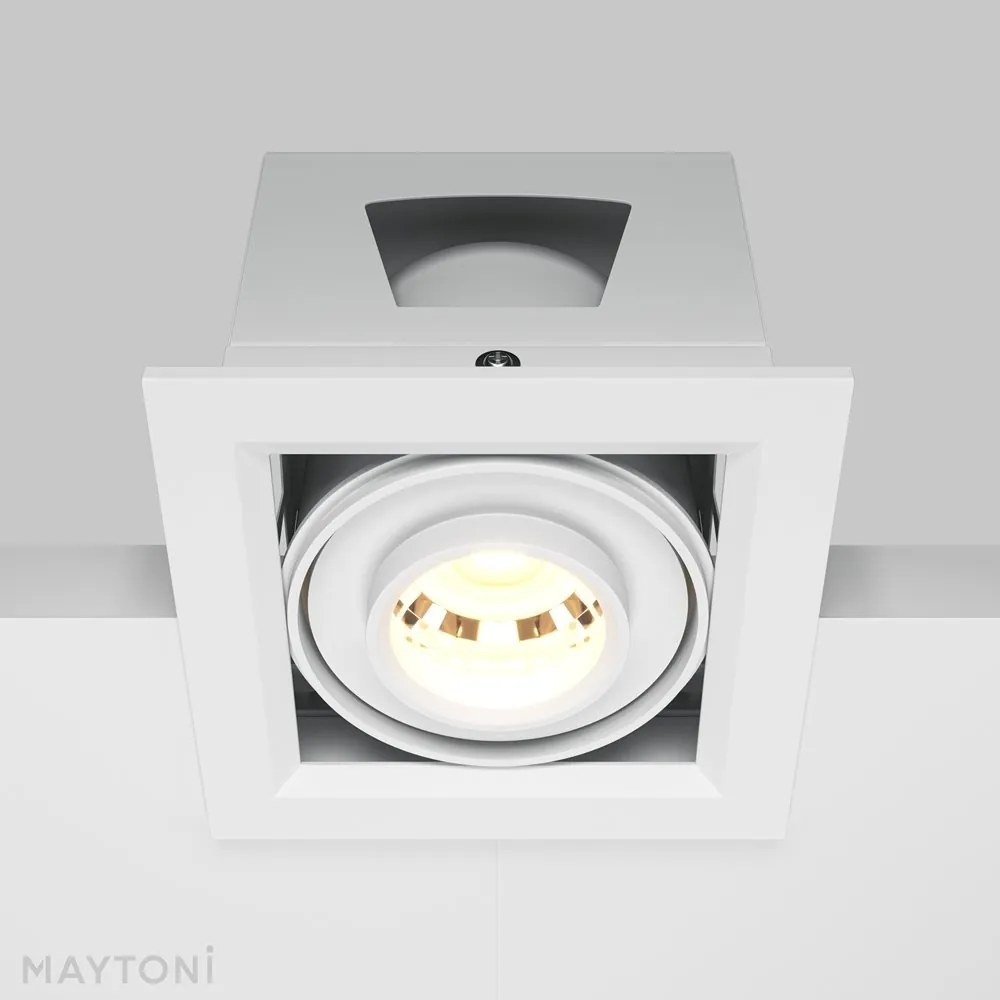 Spot LED incastrabil design tehnic Modern alb