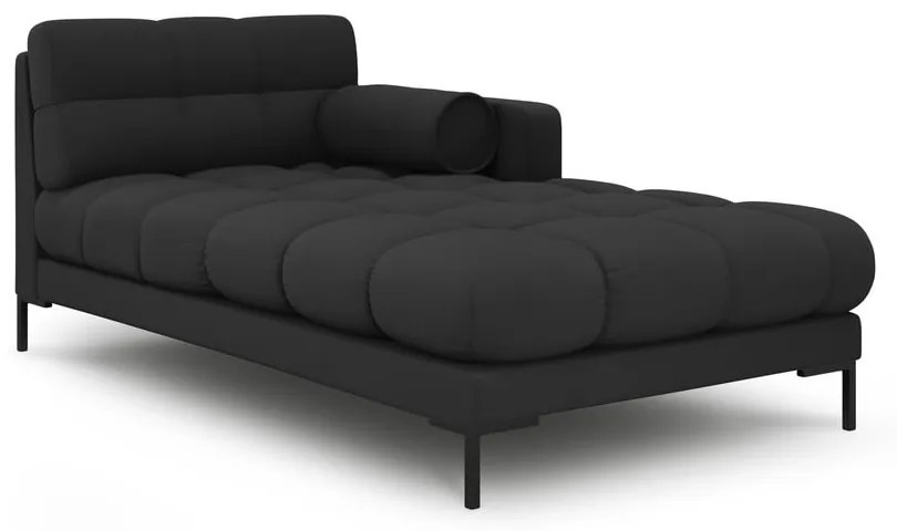 Șezlong gri închis (cu colț pe partea stângă) Bali – Cosmopolitan Design