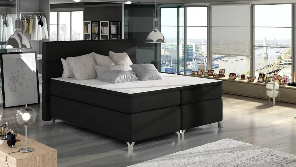 Pat boxspring Amadeo 140x200 cm Flores 10