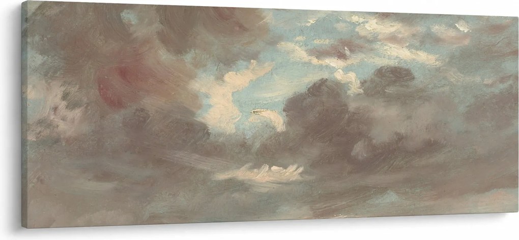 Tablou - John Constable, Cloud Study Stormy Sunset, reproducere (120x50 cm)