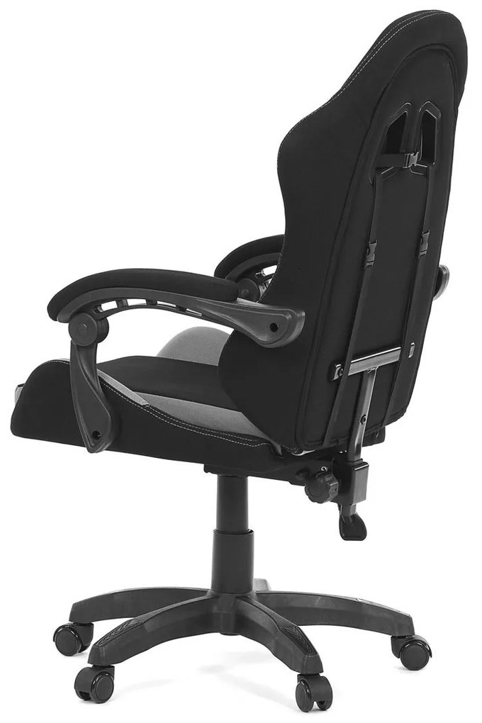 Fotoliu gaming Kvantirasa (negru + gri). 1120335