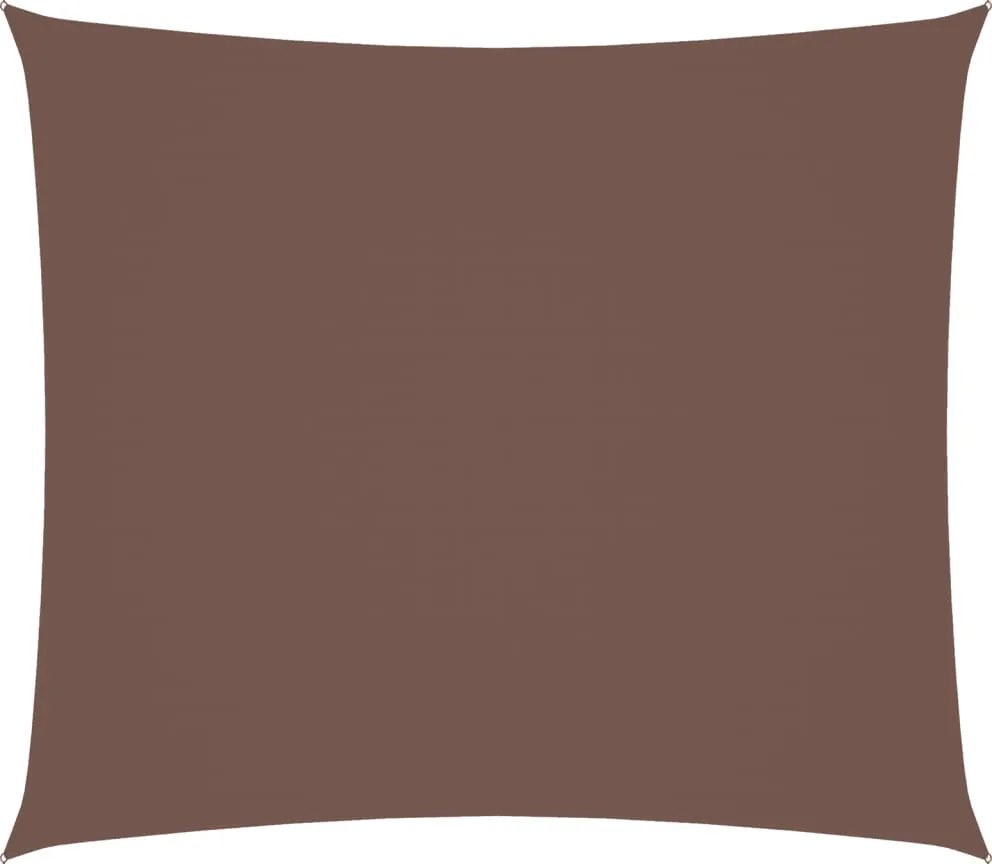 vidaXL Parasolar, maro, 2x2,5 m, țesătură oxford, dreptunghiular