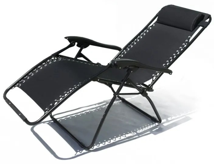 Scaun de grădină AN2320 OXFORD - negru