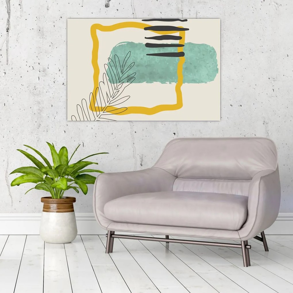 Tablou - Foi de rezumat N⁰2 (90x60 cm)
