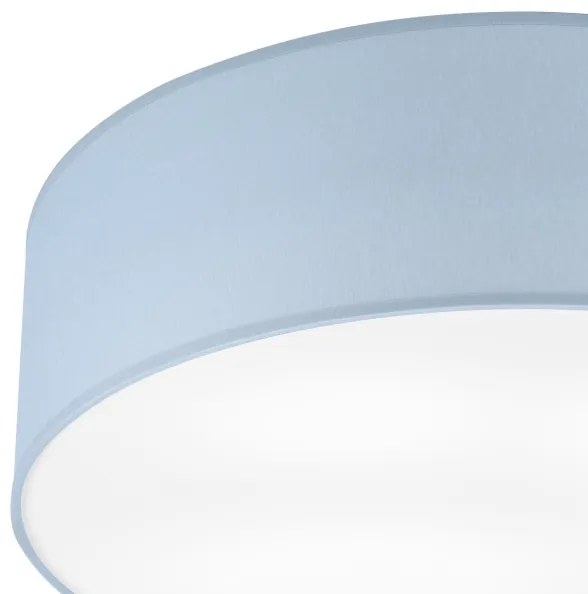 Plafonieră SIRJA PASTEL DOUBLE 4xE27/15W/230V d. 45 cm albastru