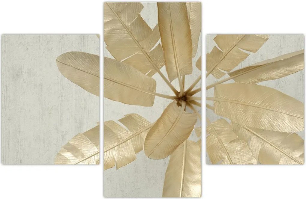 Tablou cu pene da găscă (90x60 cm)