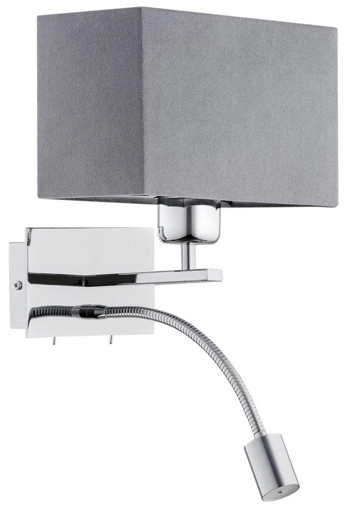 Aplica de perete design elegant BILL I gri