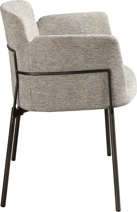 Scaun modern design italian, Tesatura, Grey