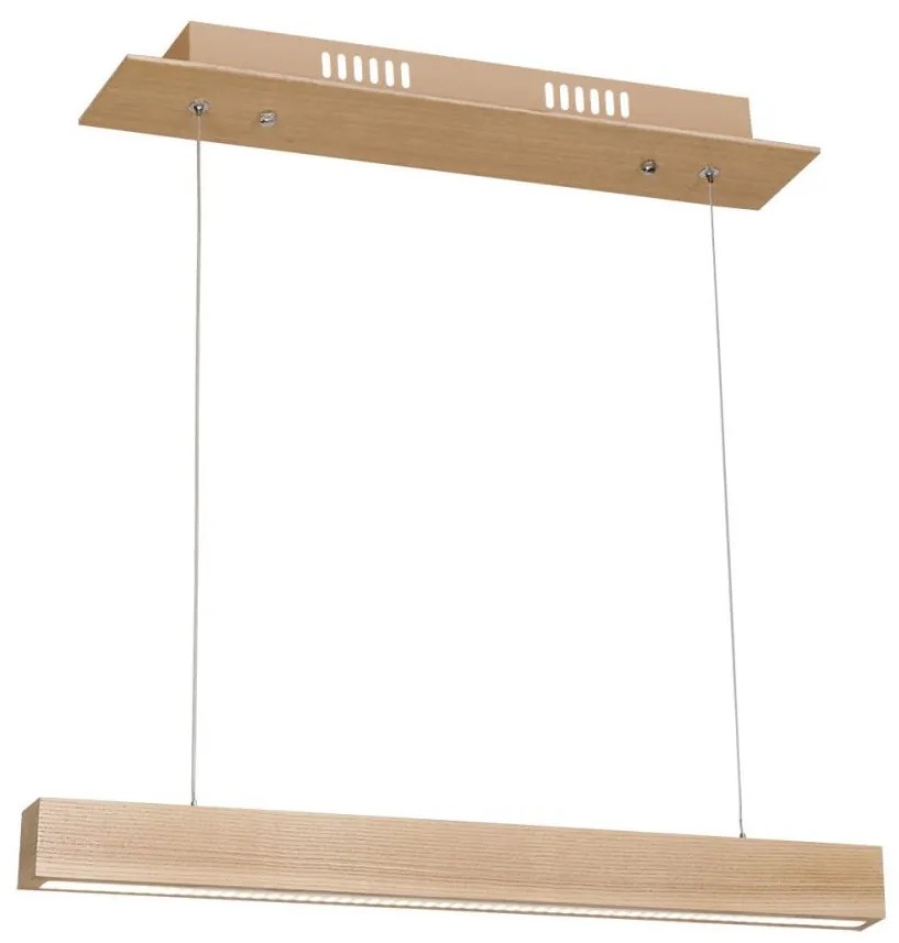 LED Lustră pe cablu TIMBER LED/12W/230V