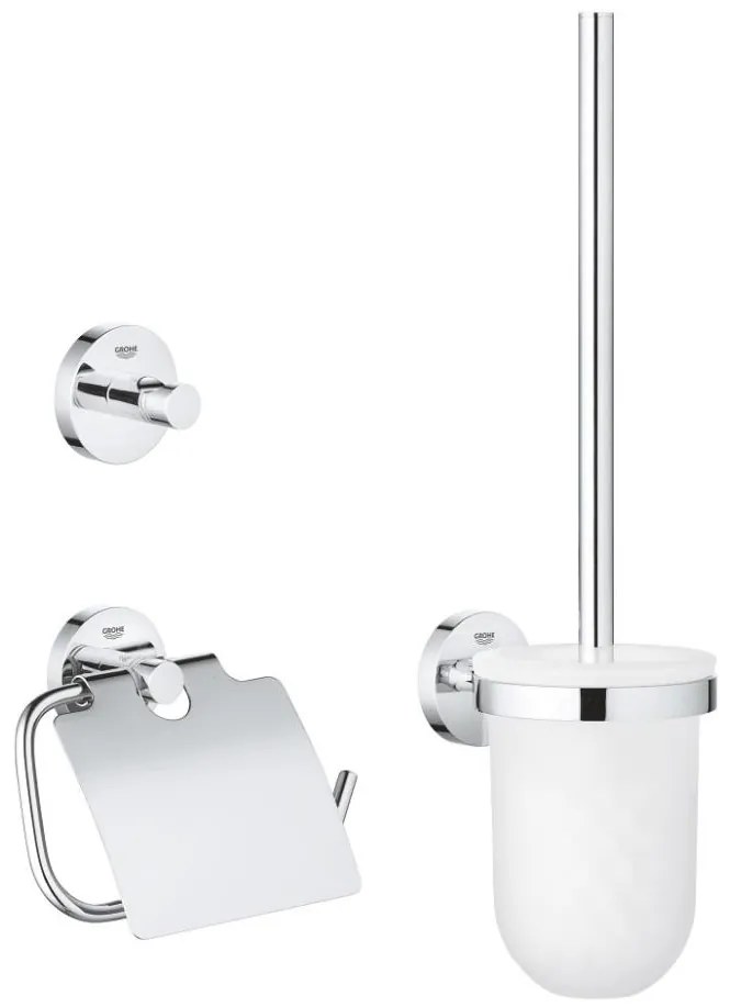 GROHE 40407001 - Set de accesorii ESSENTIALS, crom lucios