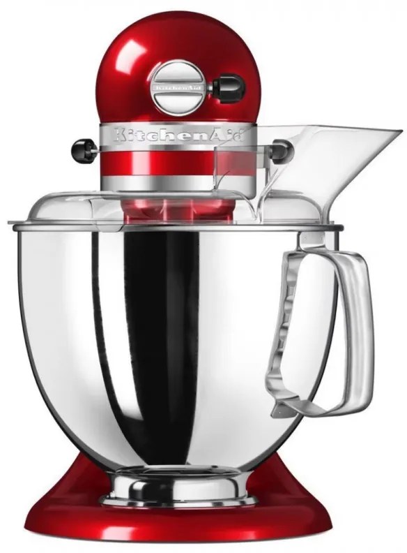Resigilat: Mixer planetar Kitchenaid Artisan Elegance 5KSM175PSECA, 300 W, 4,8 l, Direct drive, 10 viteze, Candy Apple