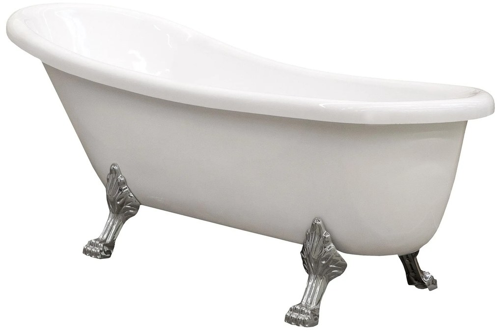 Cada baie freestanding, retro, Jully Bella Casa, acril, 170 x 70 cm