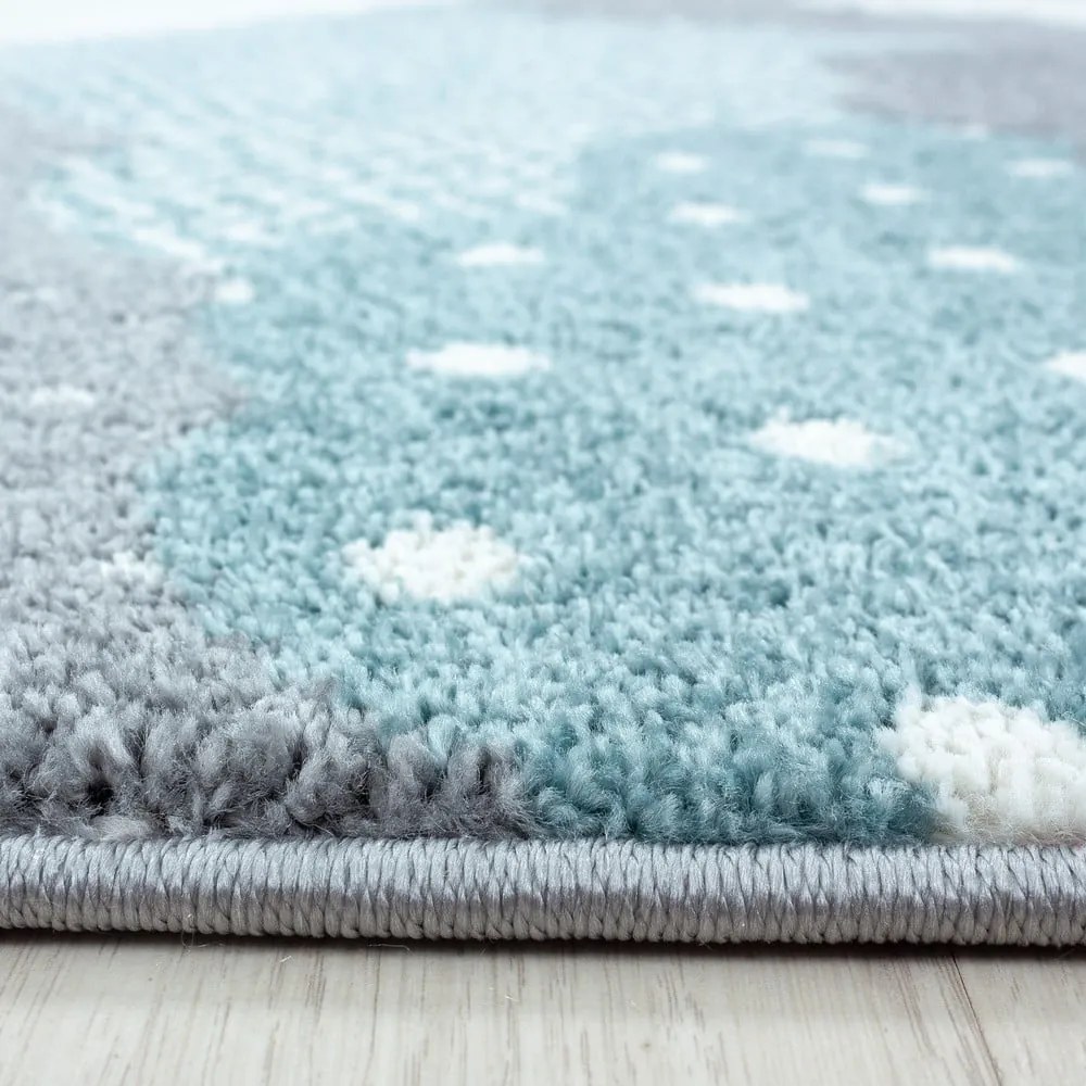 Covor pentru copii albastru/gri 140x200 cm Bambi – Ayyildiz Carpets