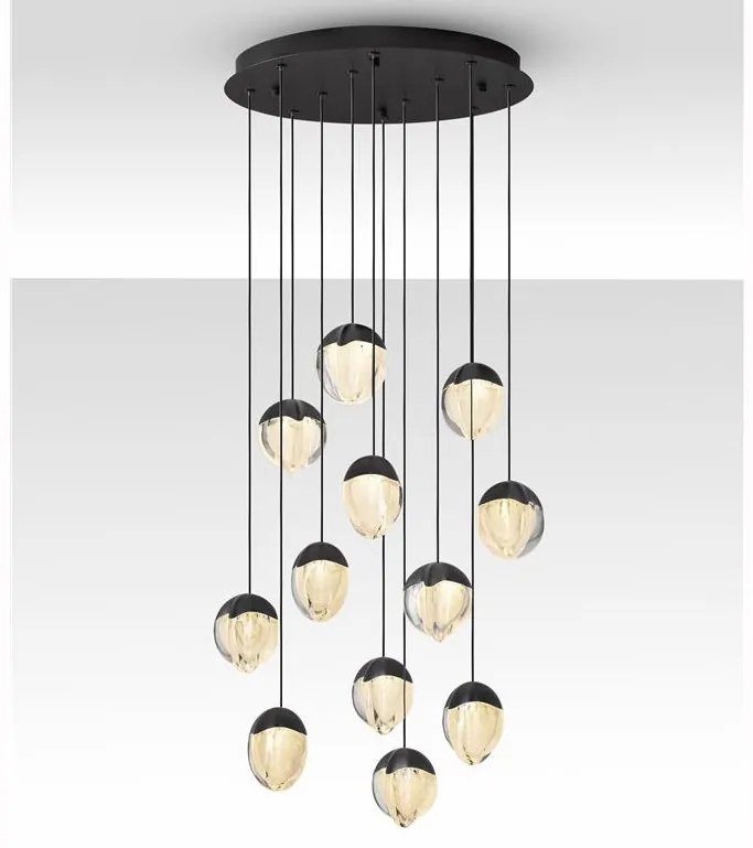 Lustra cu 12 pendule LED ALICIA