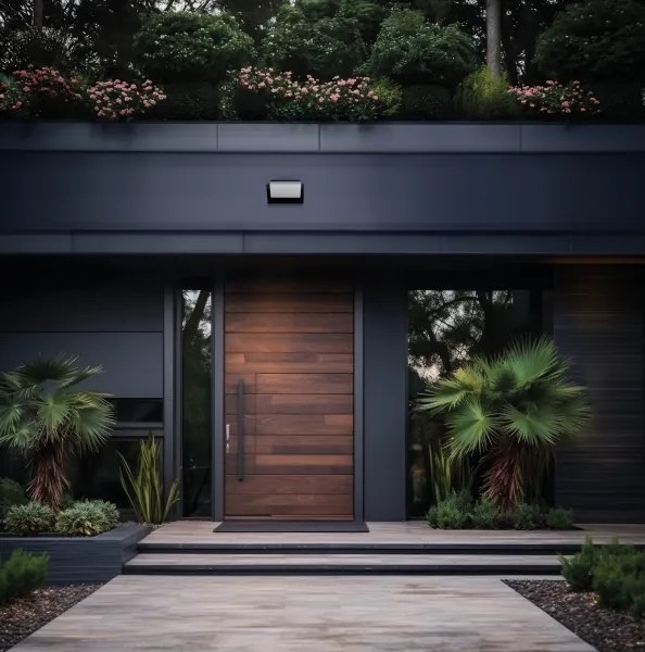 Kanlux 45818 - Aplica de exterior XERTO LED, 20 W, 230 V, IP65, negru