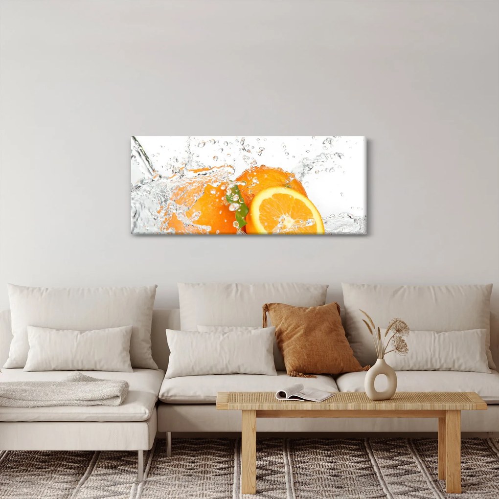 Tablou - Portocale zemoase (120x50 cm)