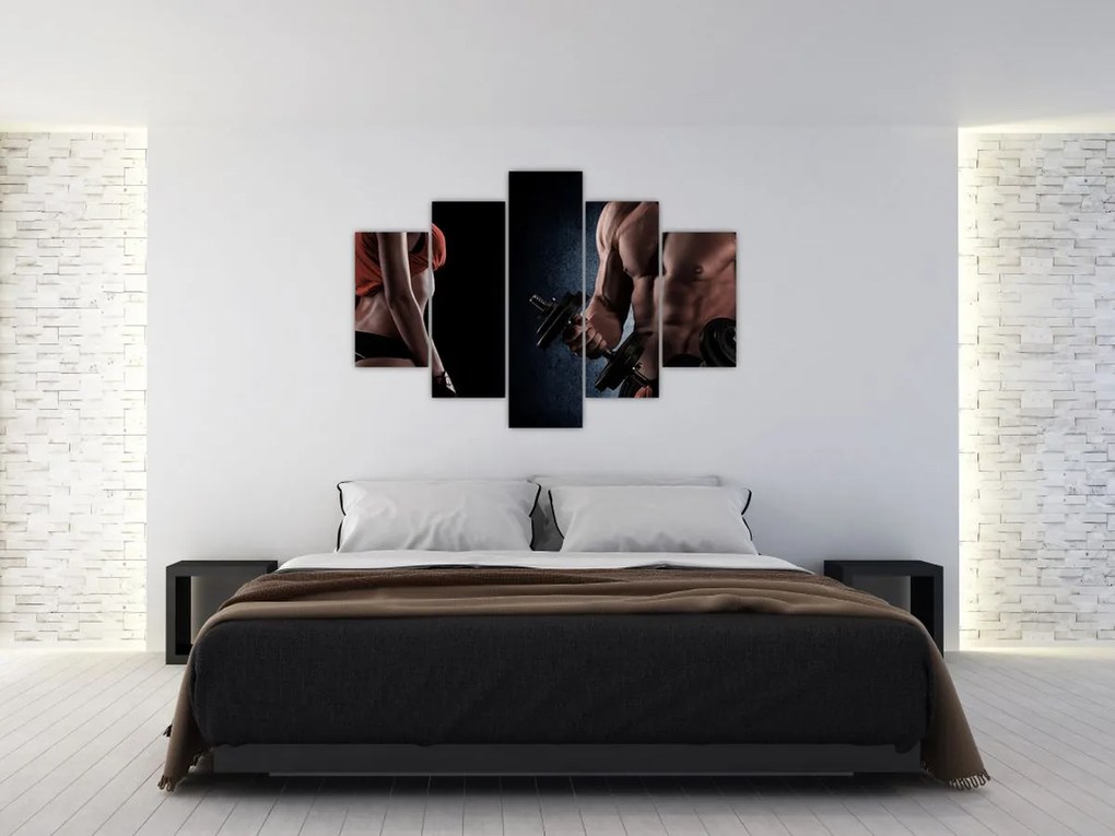 Tablou - Fitness (150x105 cm)