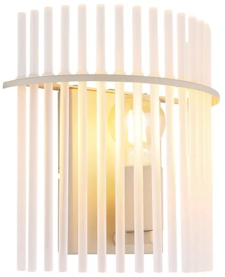 Globo 15698WB - Aplică de perete GORLEY 1xE27/60W/230V