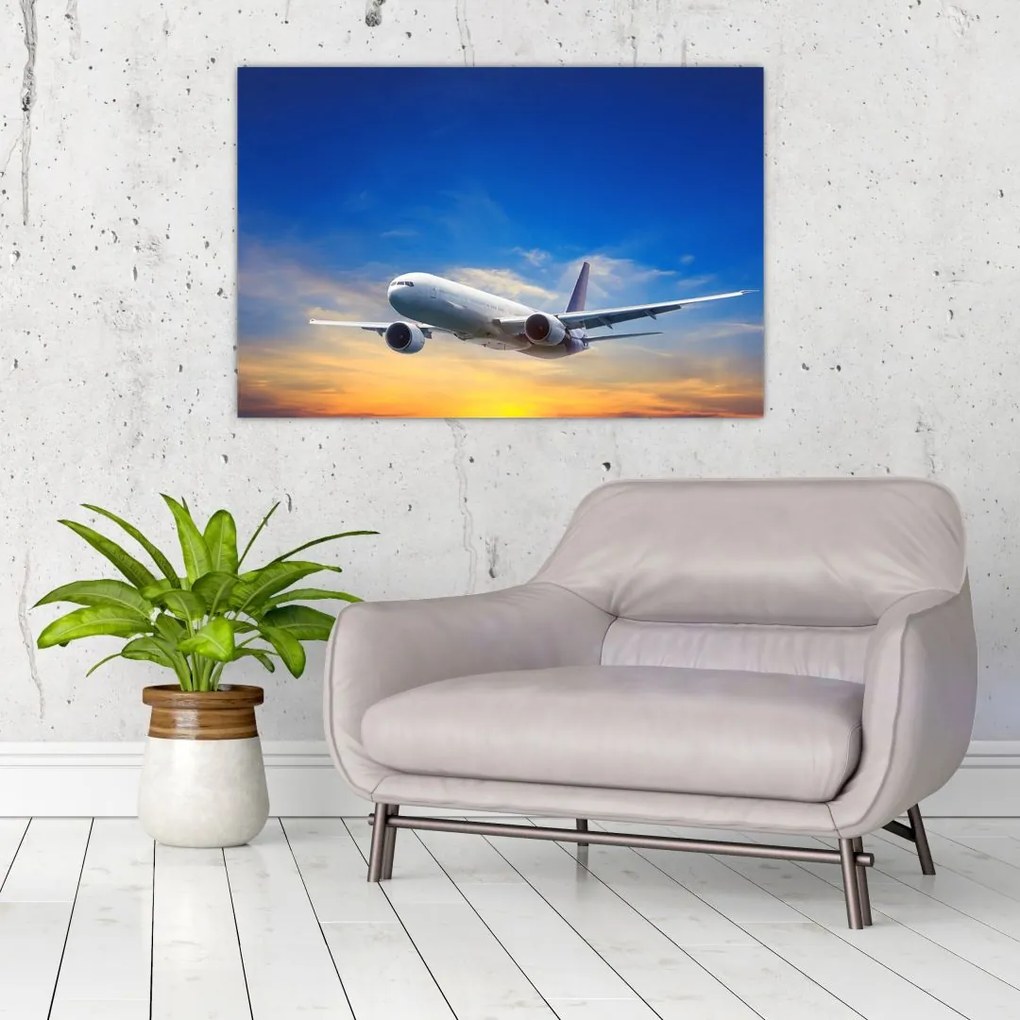 Tablou cu avion (90x60 cm)