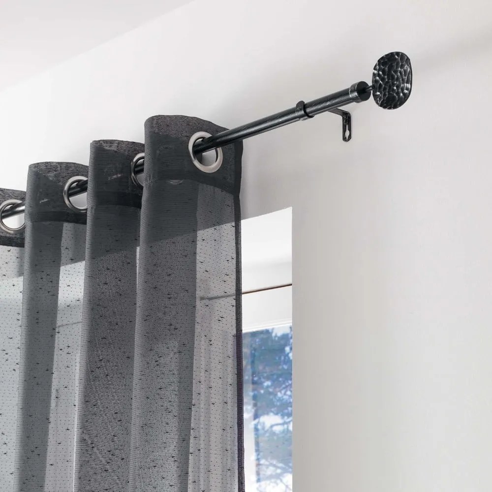 Galerie de perdea 120 - 210 cm extensibilă din metal Bullette – douceur d'intérieur