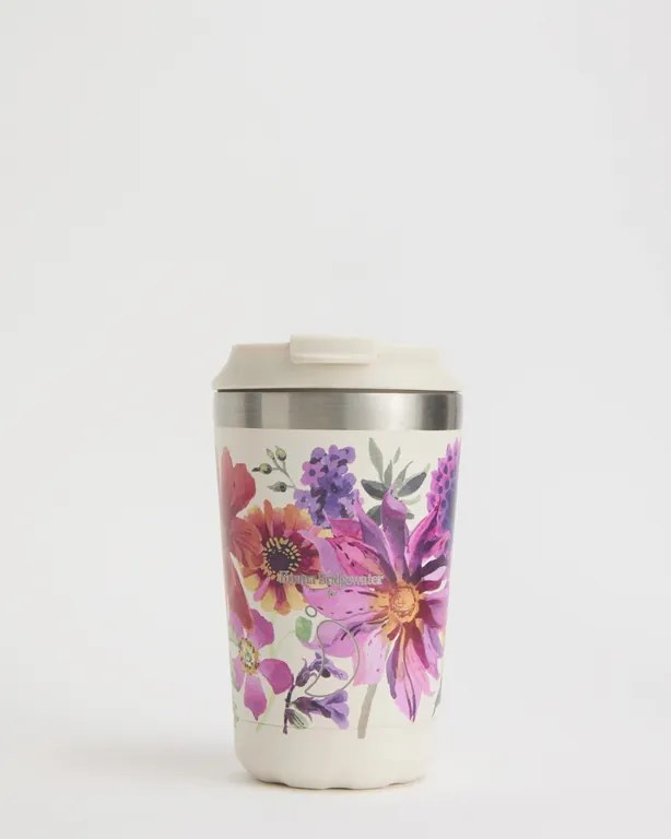 Cană termică Chilly's Bottles - Garden Flowers 340ml, Emma Bridgewater/Ediție originală