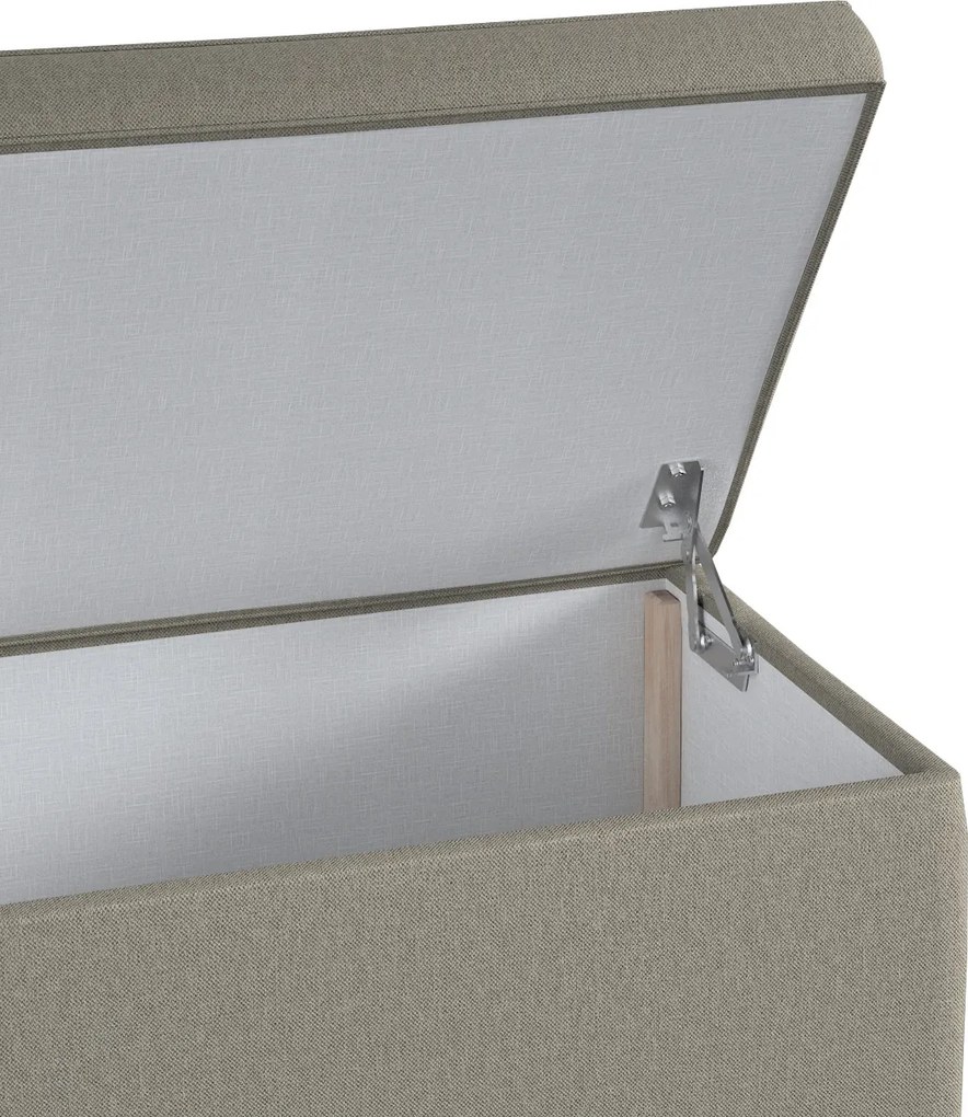 Taburet de depozitare tapițat