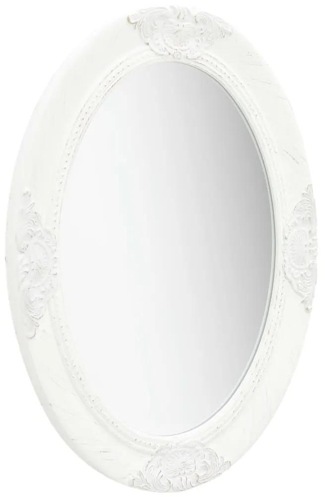 Oglinda de perete in stil baroc, alb, 50 x 70 cm 1, Alb, 50 x 70 cm