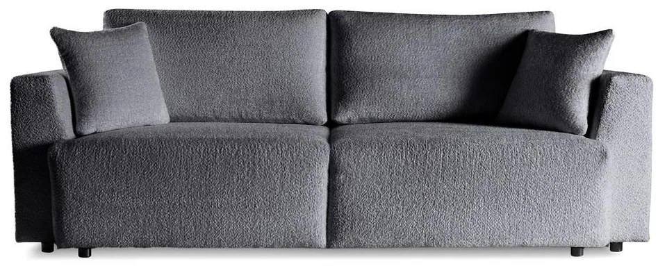 Canapea trei locuri Frasco (grafit + negru). 1100462