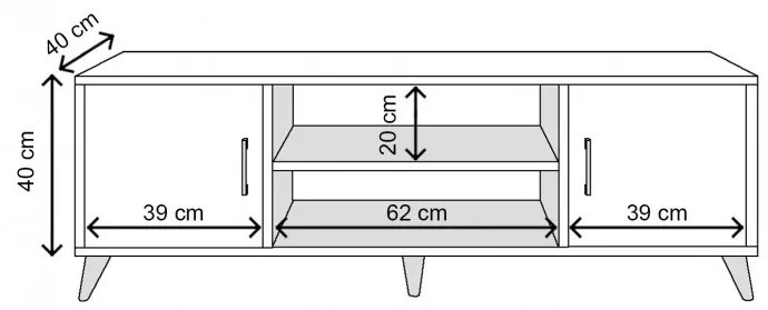 Comoda TV Deniz - L3016