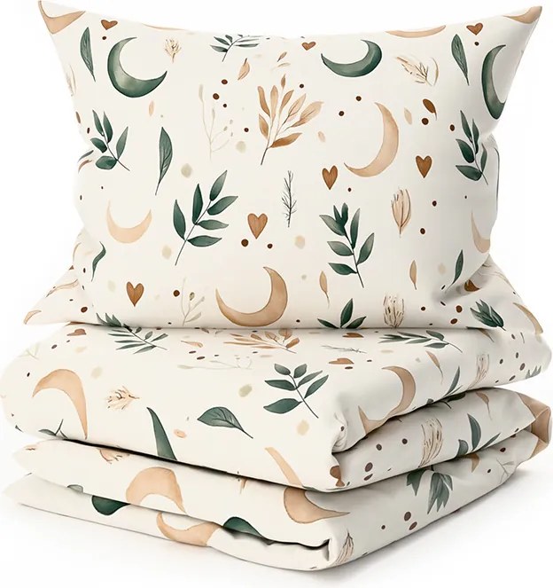 Lenjerie de pat din microfibra BOHO MOON crem Dimensiune lenjerie de pat: 70 x 90 cm | 140 x 220 cm
