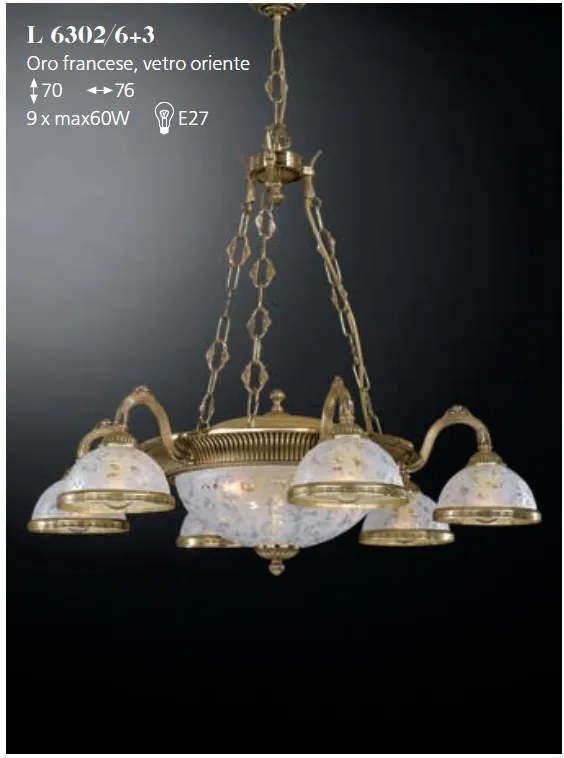 Candelabru clasic design italian realizat manual 6302