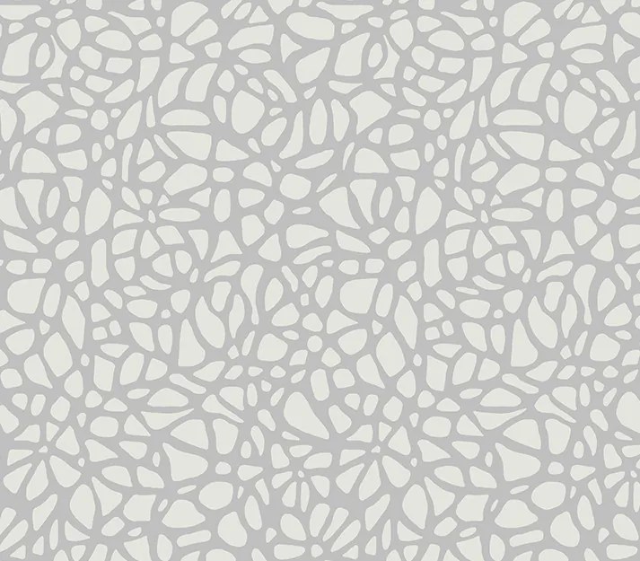 Tapet Pebble, Mist Silver Luxury Patterned, 1838 Wallcoverings, 5.3mp / rola