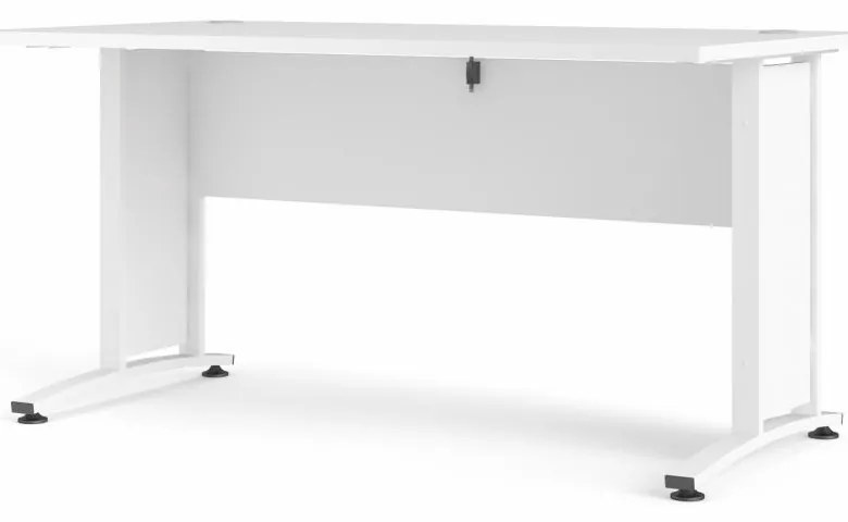 Birou alb PRIMA OFFICE fara sertar 80400