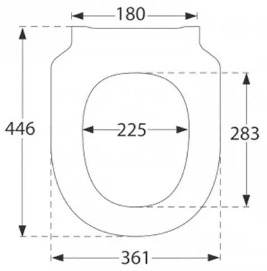 Capac vas WC Villeroy &amp; Boch, Subway 3.0, antibac, soft close, quick release, alb, 8M42S1T1