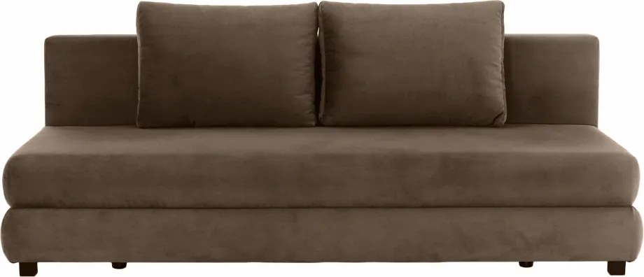Canapea extensibilă, textil capuccino/bej, CLIV